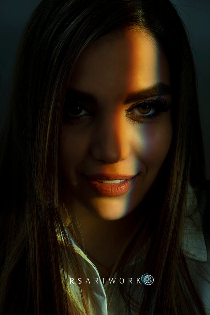 Editorial portrait session, natural window light — photography by Said.